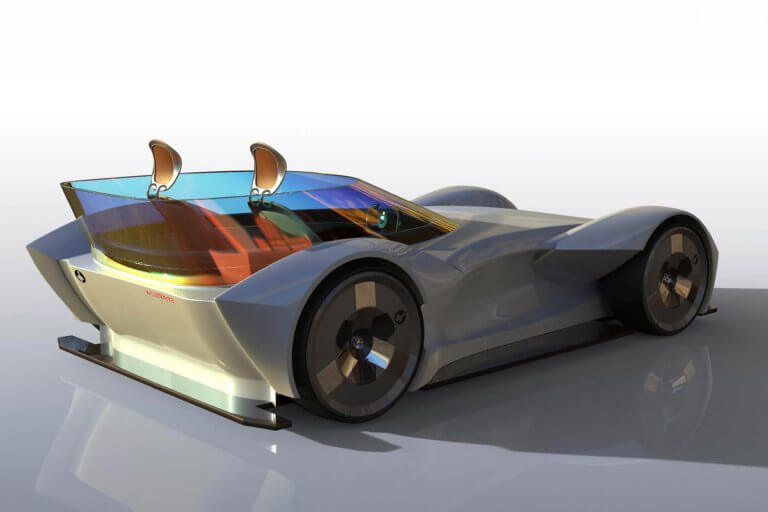 car digital rendering